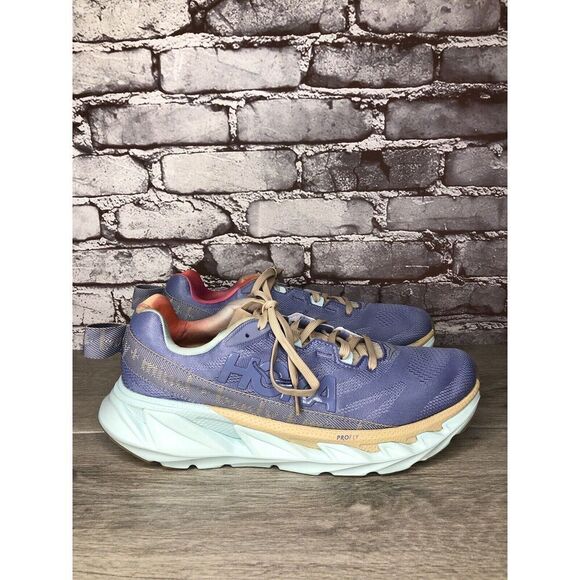 Hoka One One Elevon 2 Mental Health Purple Impression Gym Men Sz 10.5M US/44 2/3 - Picture 3 of 16